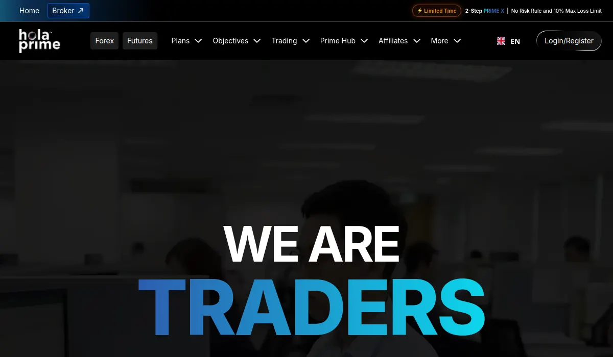 Hola Prime official website screenshot